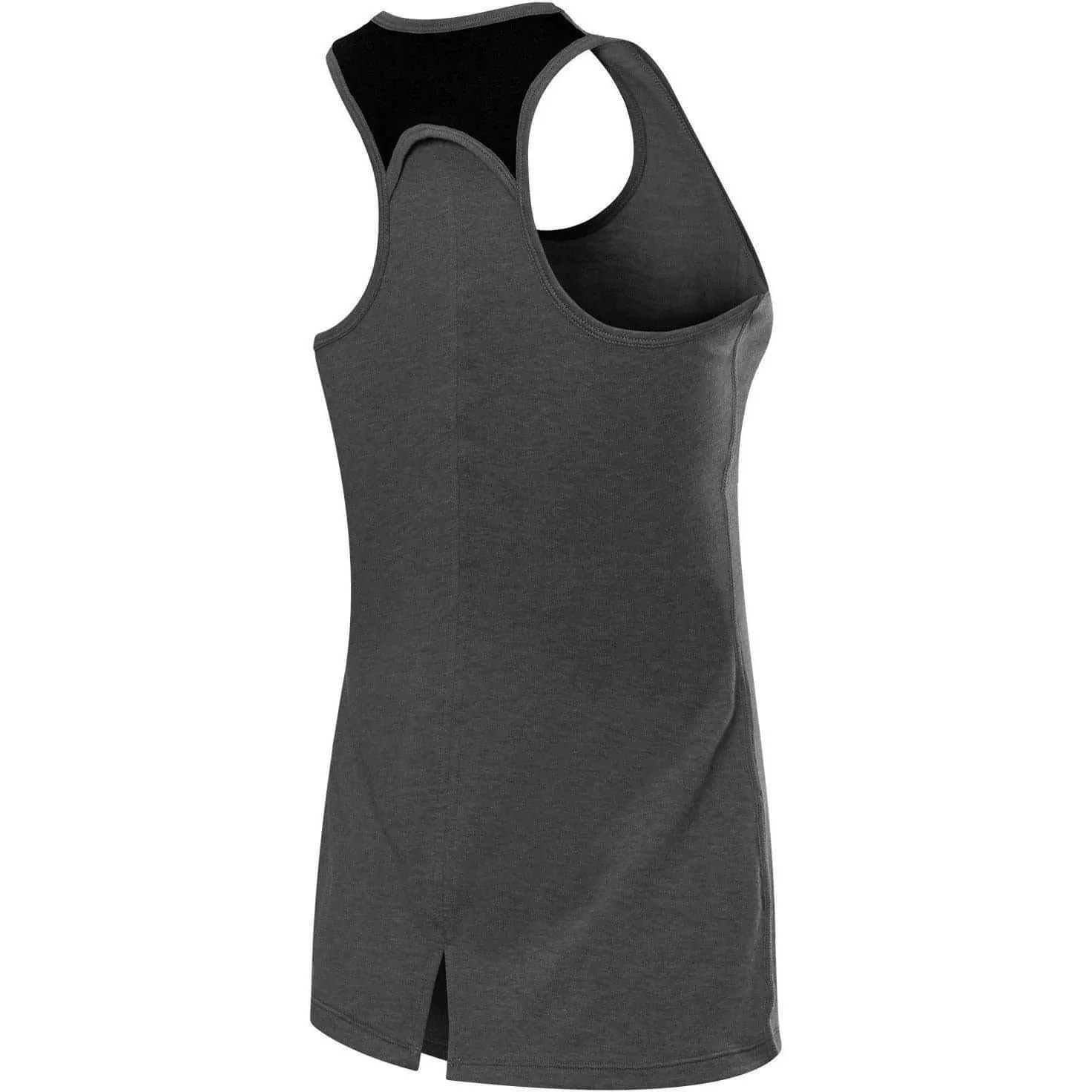 Quick Evaporate Design Ventilated Back TCA Natural Performance Womens Running Vest Tank Top - Grey