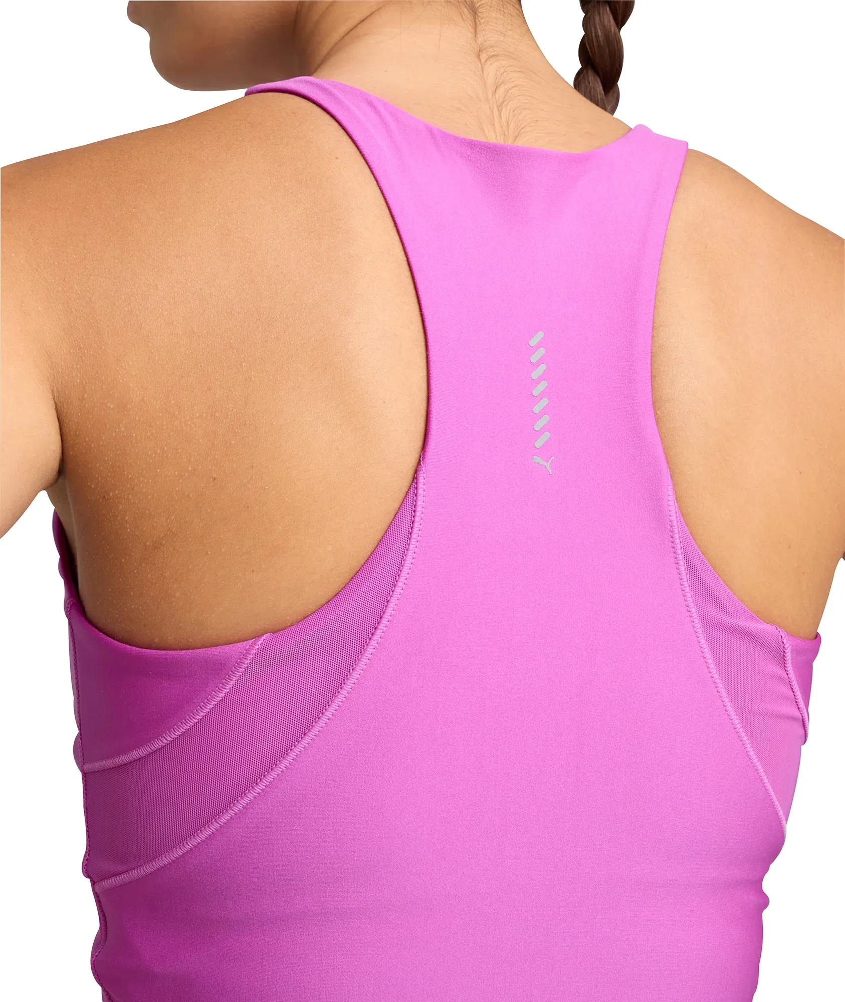 Puma Raceday UltraForm Womens Running Crop Top - Purple waterproof