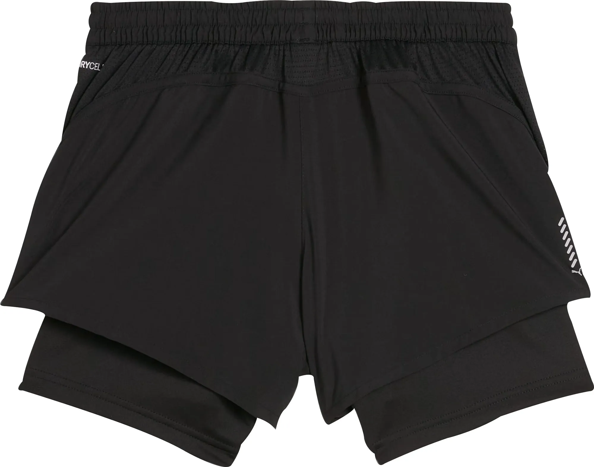 Beach Bound Puma Run Favourite Velocity 2 In 1 Womens Running Shorts - Black