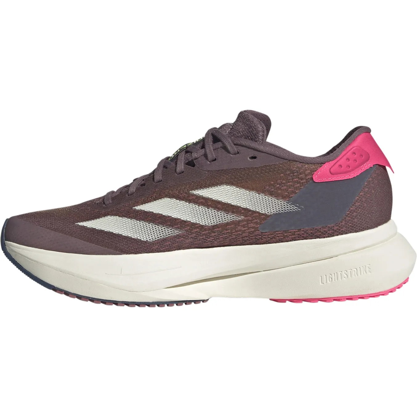 Adidas Adizero SL2 (Womens) - Fig/Zero Metalic/Lucid Pink running - specific footwear water - resistant running option