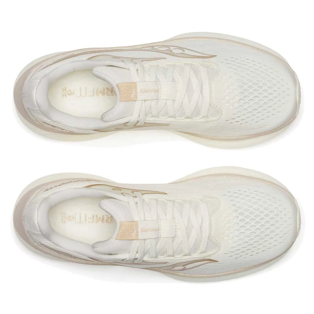 Reliable Construction bootie - style shoes Women's Ride 18 Running Shoe - Vanilla - Regular (B)