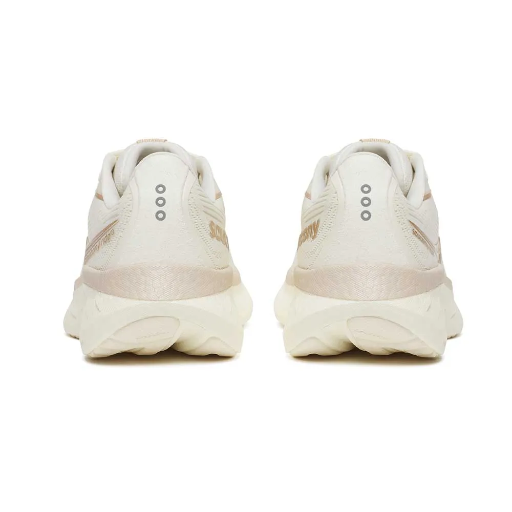 long - distance capable Energy - boosting Women's Ride 18 Running Shoe - Vanilla - Regular (B)