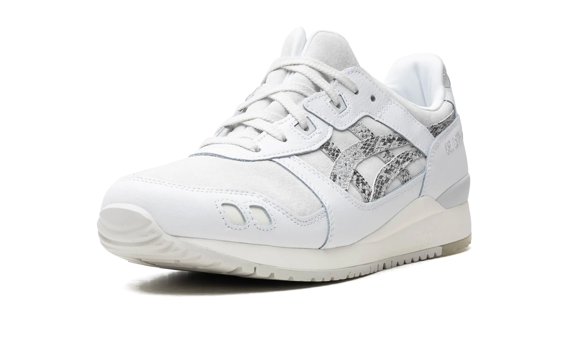 Padded Tongue Design Atmos x Gel Lyte 3 OG "White Python"