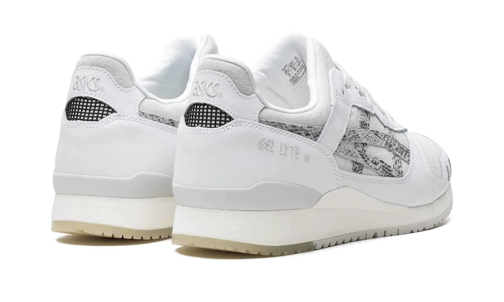 Atmos x Gel Lyte 3 OG "White Python" Catch Step Quick Steps