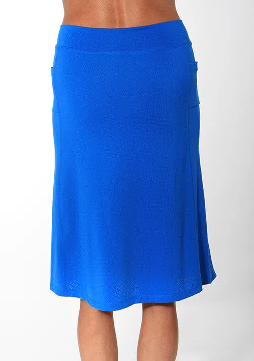 Cobalt Blue Spirit Athletic Skirt Cozy Vibes
