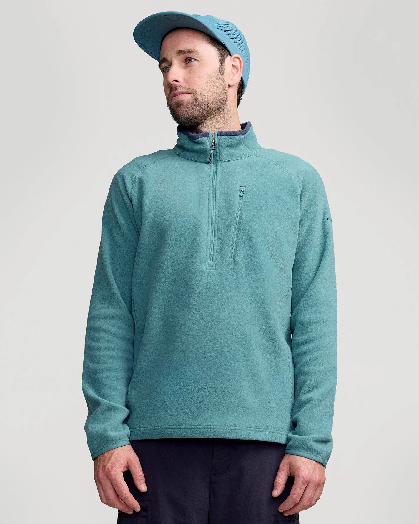 Men's Ridge 100 Primaloft Pullover - Light Forest product ombre gradient Chill Wear