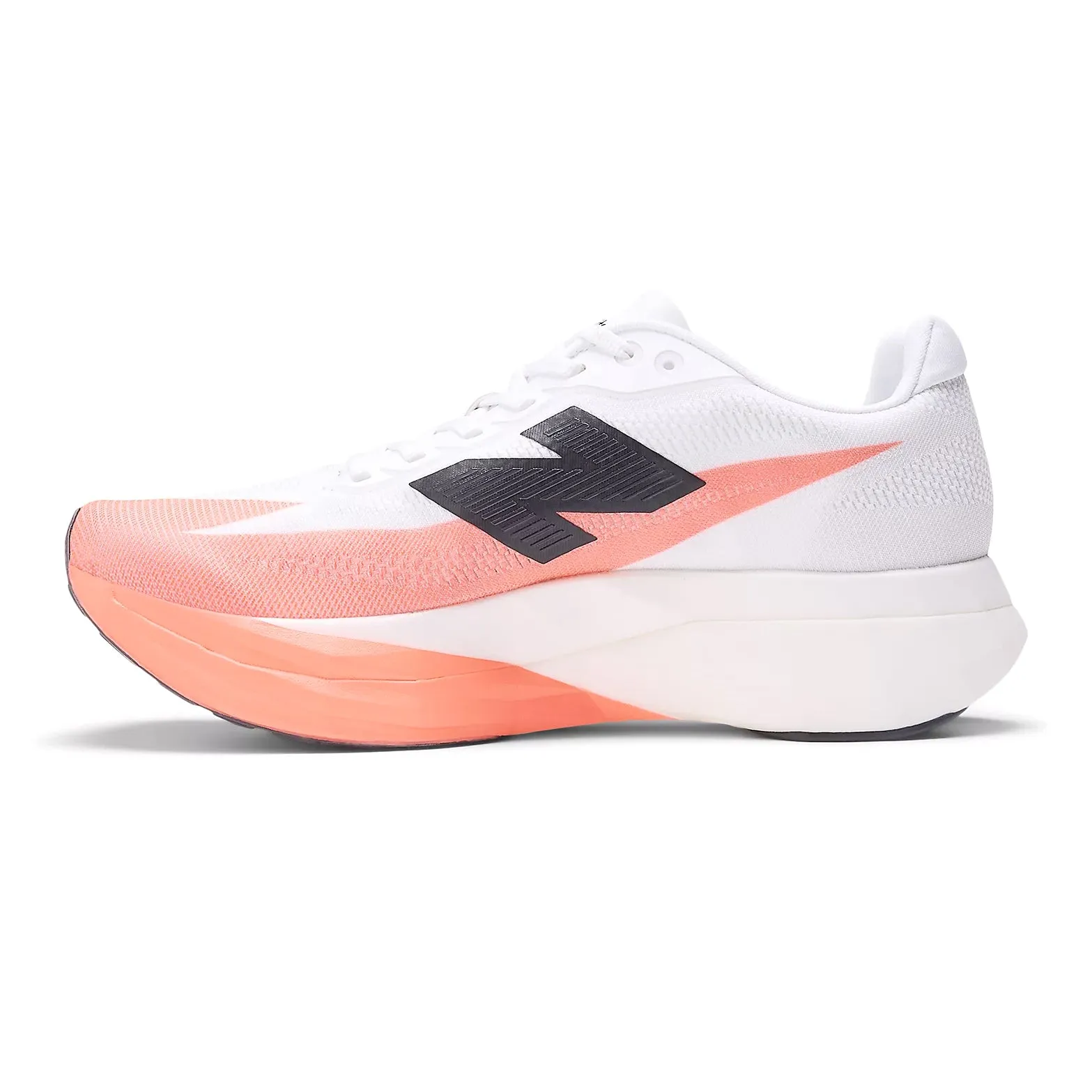 Dual Density Midsole Lightweight EVA Foam Women's FuelCell SuperComp Elite v5 Running Shoe Urgent Red / White / Black