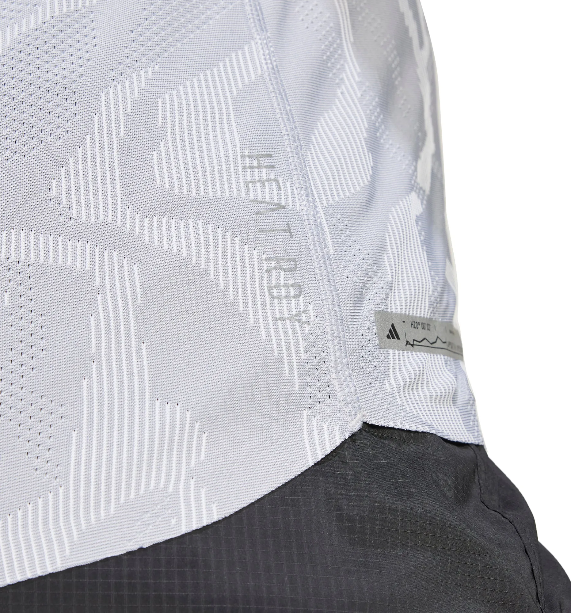 adidas Ultimate AIRCHILL Engineered Womens Running Vest Tank Top - Grey Robust Dynamic Armholes