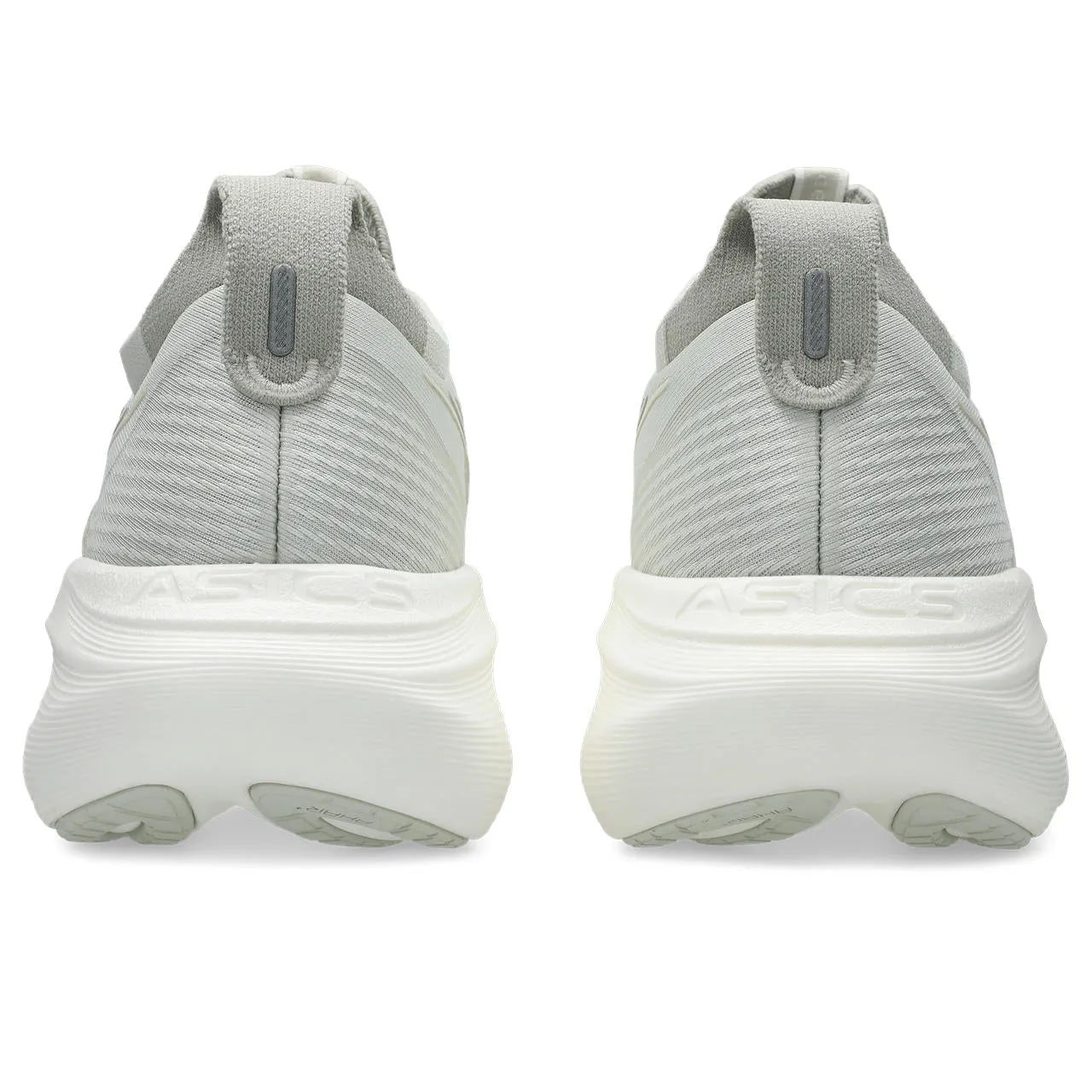 Women's Gel-Nimbus 27 Running Shoes Lake Grey / White Sage Asics Gel-Kayano Ventilated Insole Technology