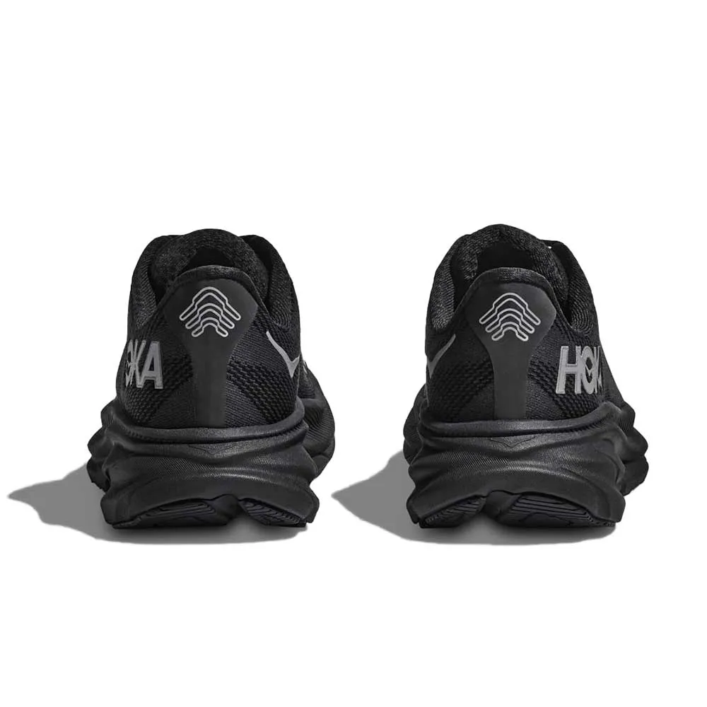 All Surface Grip Women's Clifton 9 GTX Running Shoe - Black/Black - Regular (B)