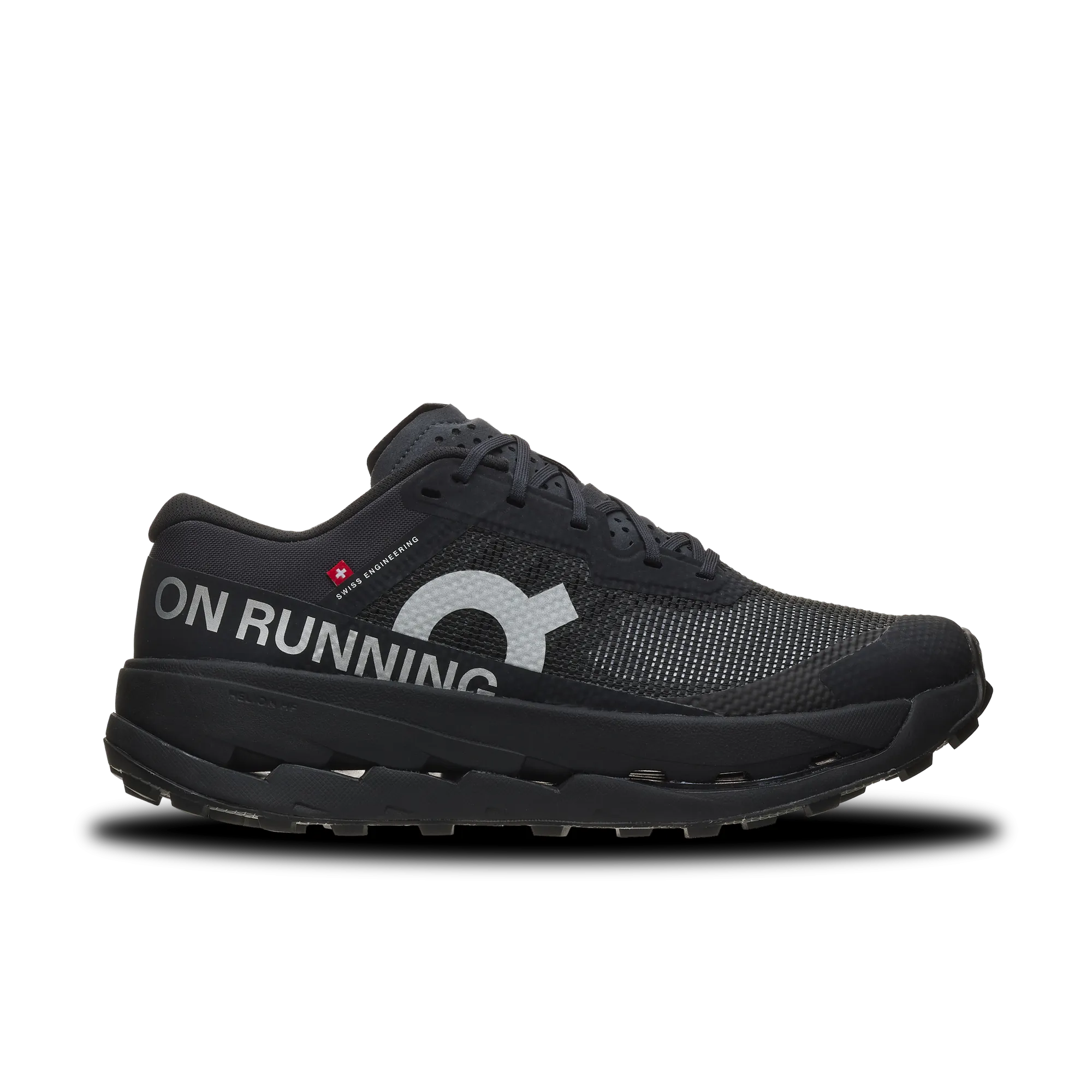 On Running | Cloudultra 3 | Women's | Black/Black Endurance Support geometric - pattern shoes