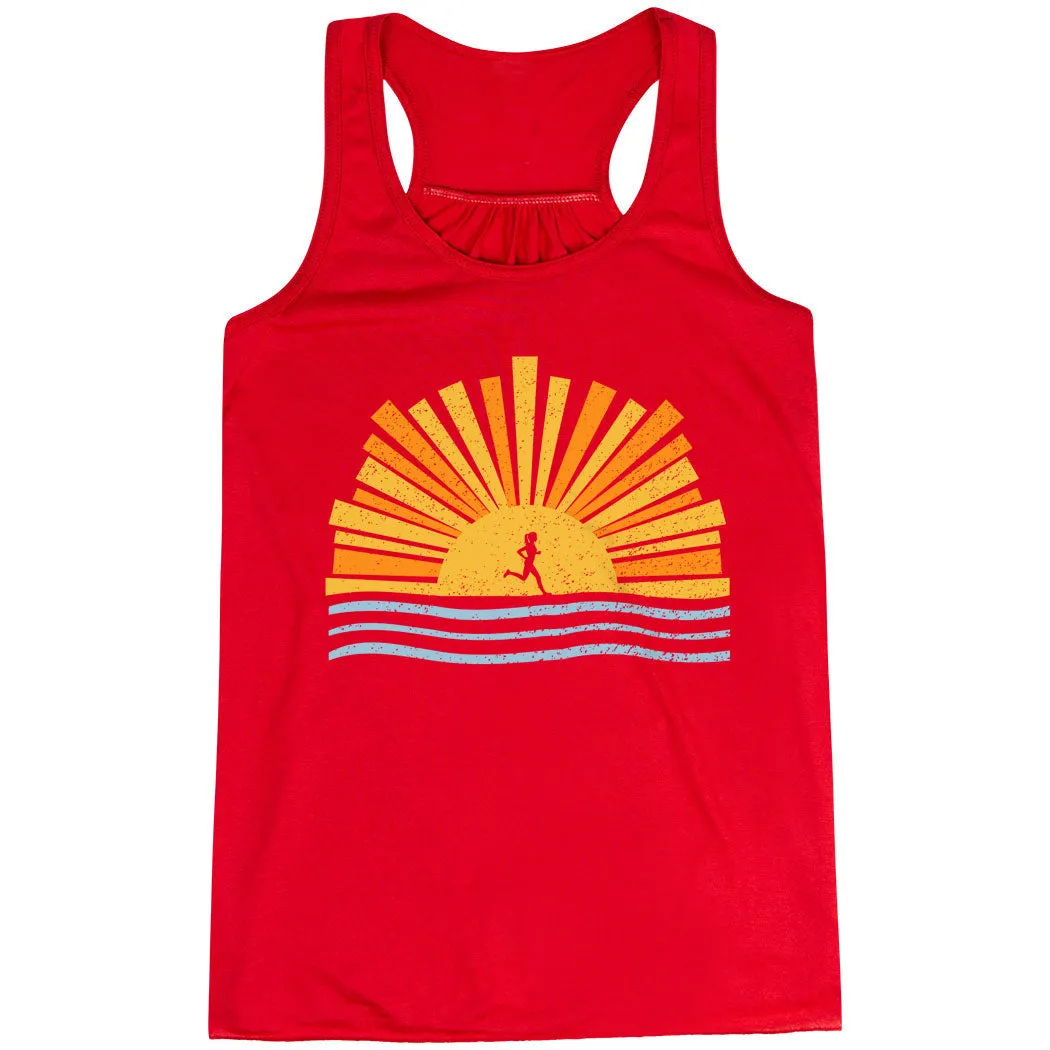 fresh water use storage purpose Flowy Racerback Tank Top - Here Comes The Sun