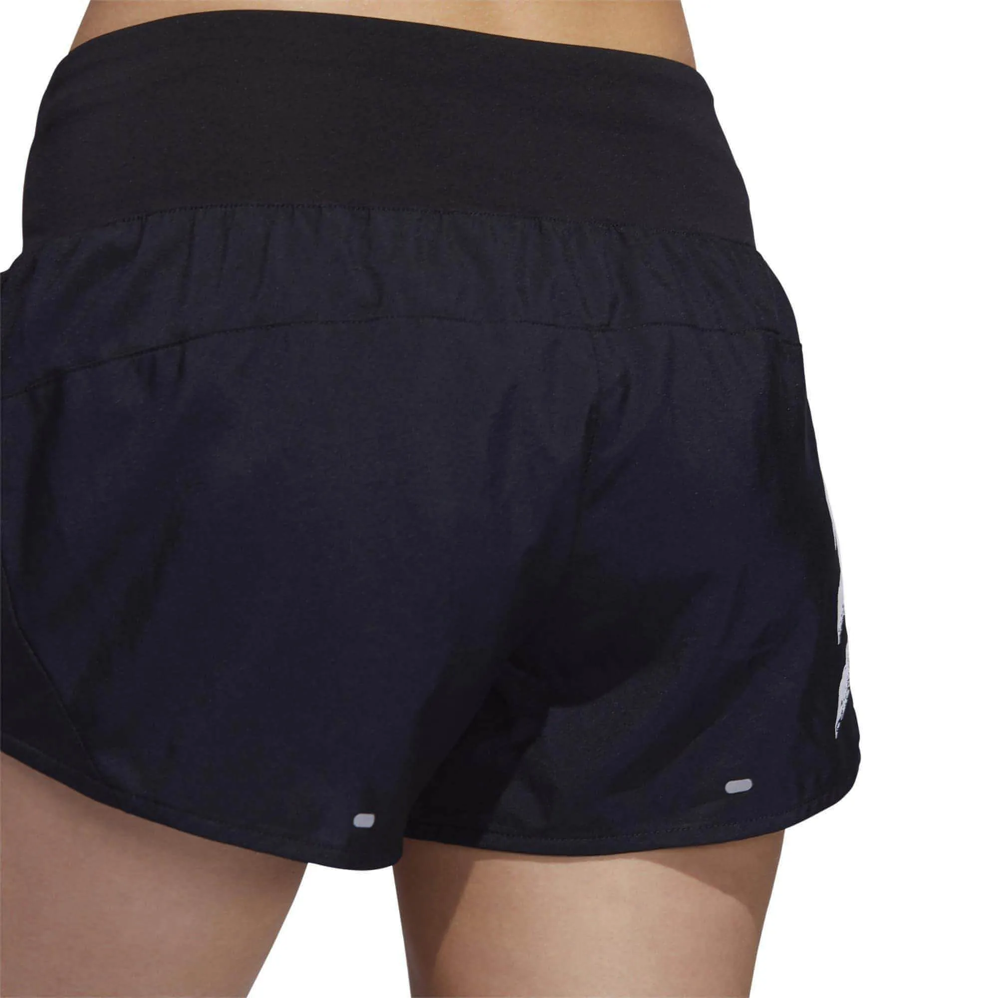 holiday apparel adidas Run It 3 Inch Womens Running Shorts - Black