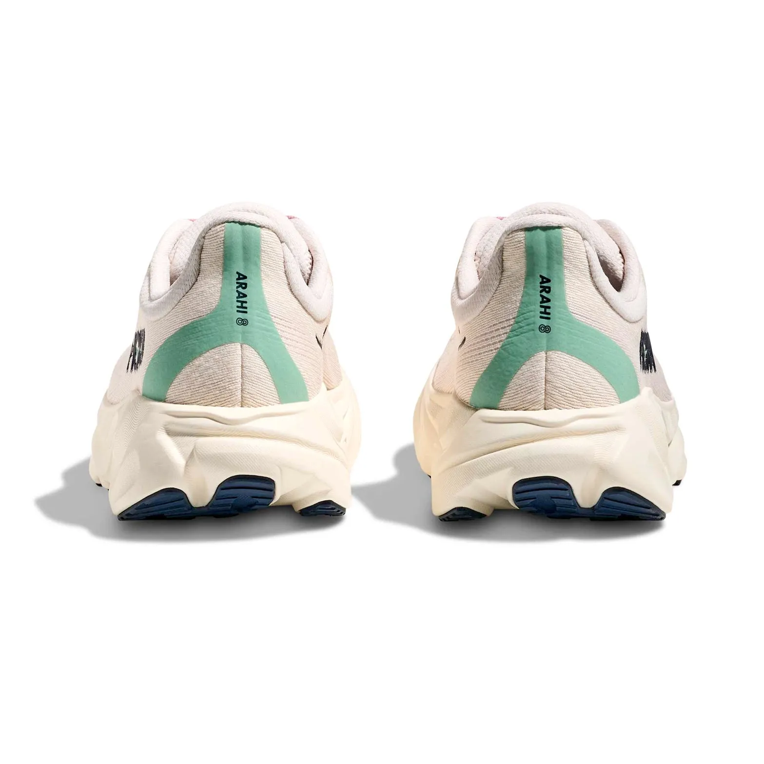 Women's Arahi 8 Running Shoes Rose Cream / Alabaster logo - hooked - and - looped shoes