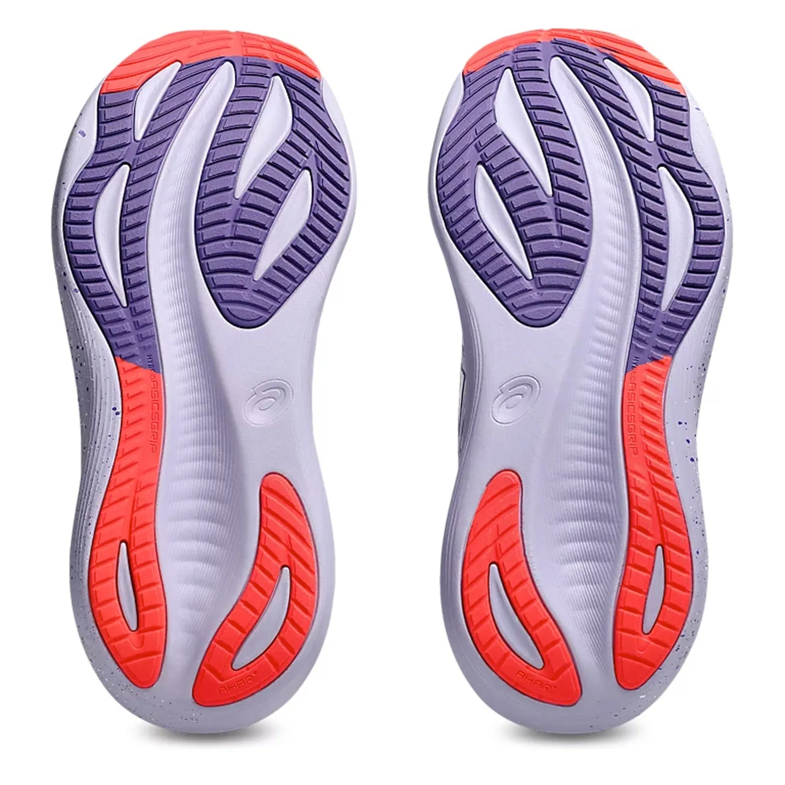 Women's Gel-Nimbus 27 Tokyo Running Shoes Cream / Edo Purple carbon - fiber running shoes Hyperlock Heel