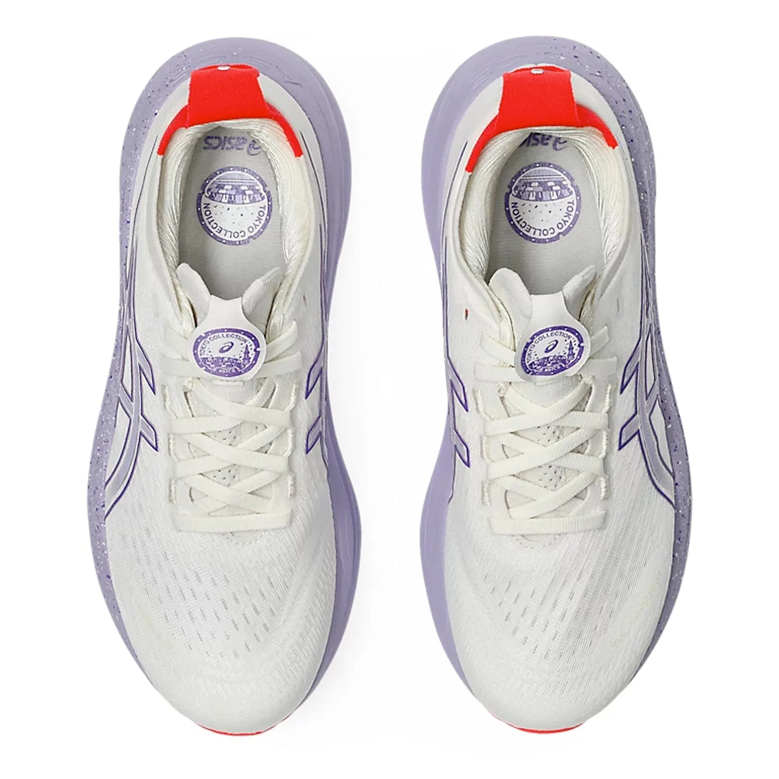 Quality craftsmanship Women's Gel-Nimbus 27 Tokyo Running Shoes Cream / Edo Purple
