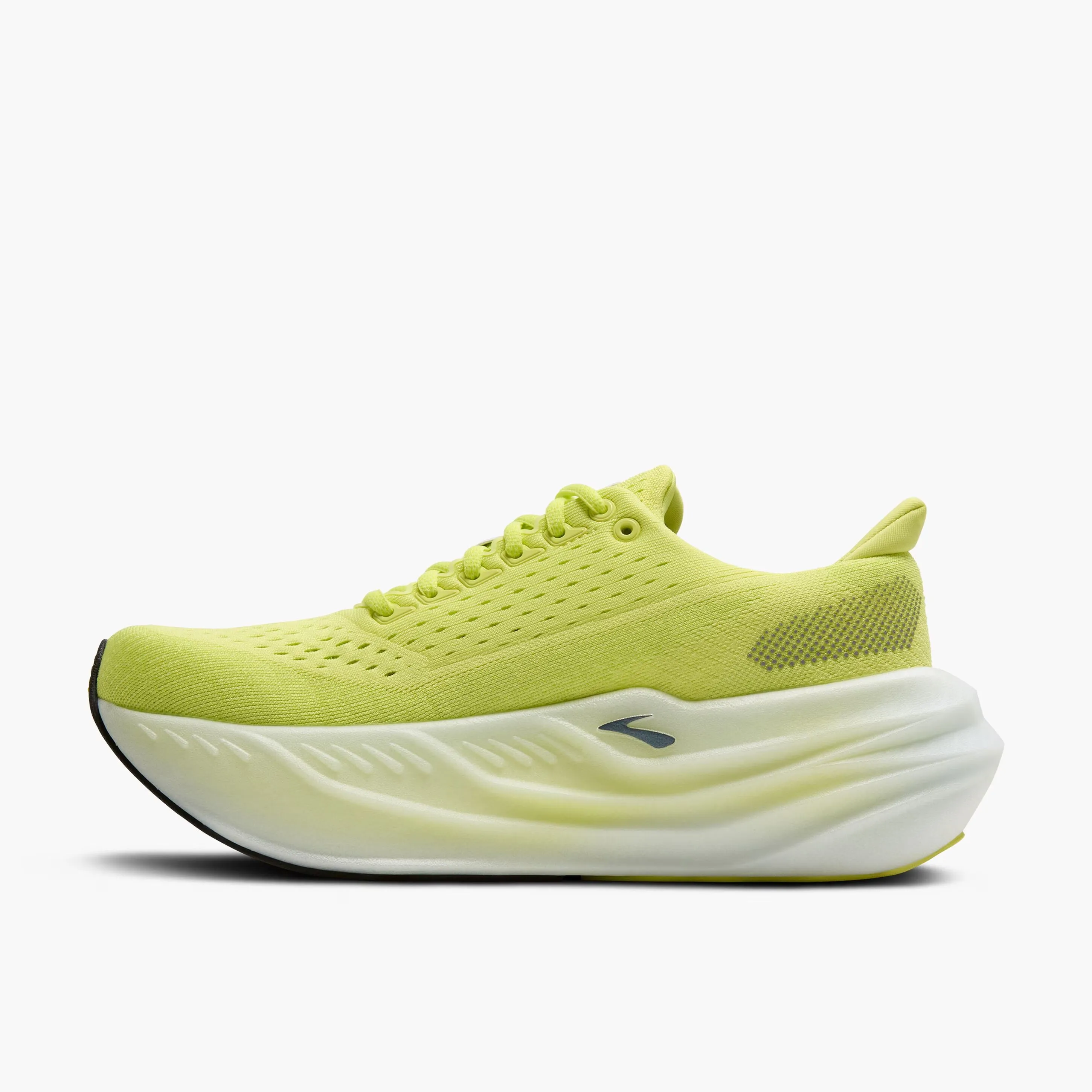 spring running footwear Strategic Flex Grooves Women's Glycerin Max Running Shoes Sunny Lime / Black / White